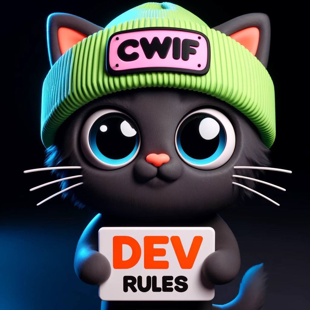 CatWifHat $CWIF - Solana Memecoin